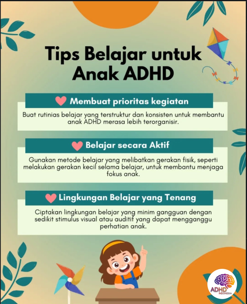 Strategi Belajar yang Cocok untuk Anak ADHD di Kabupaten Humbang Hasundutan