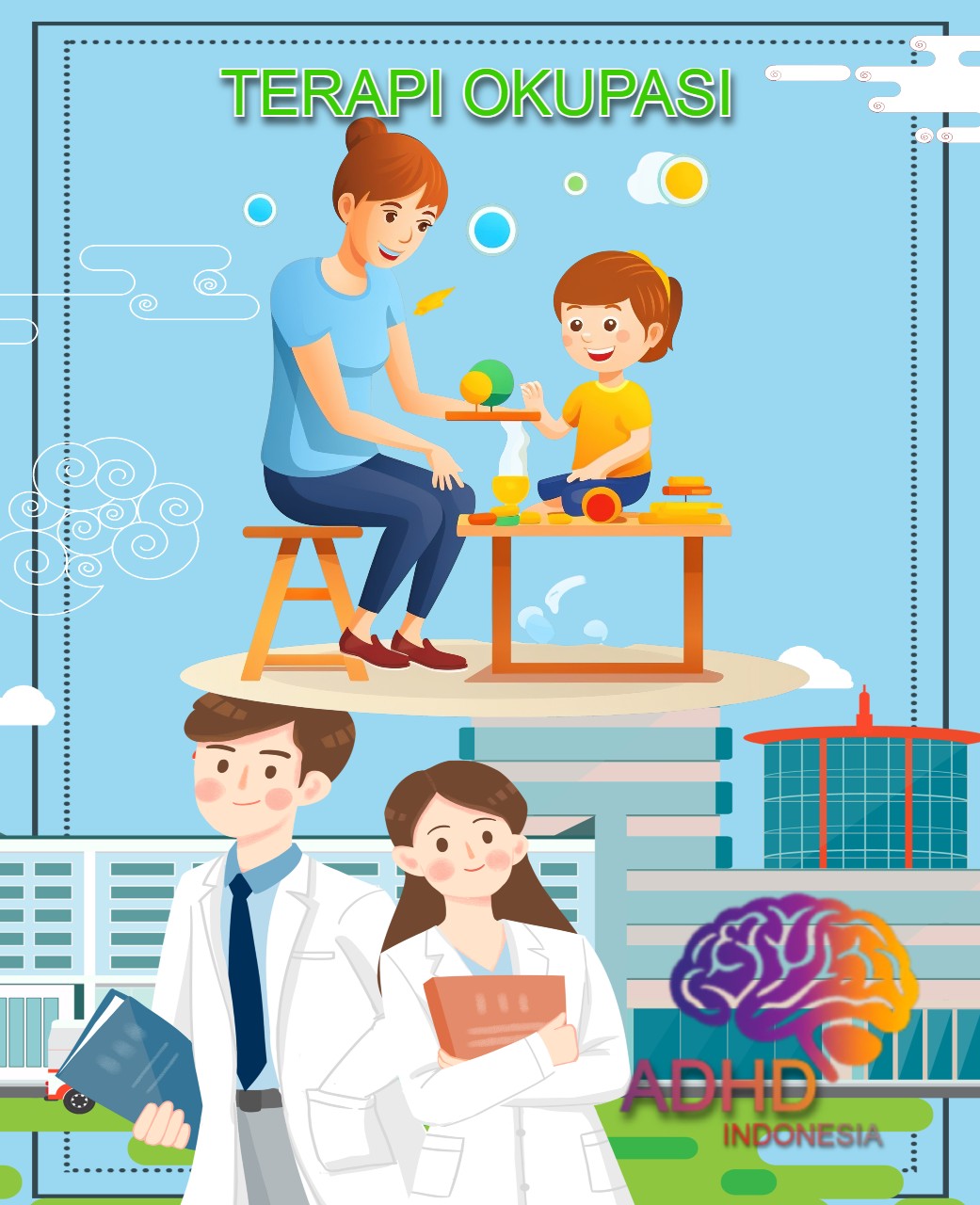 Rujukan untuk Terapi Okupasi untuk Anak ADHD Indonesia Kabupaten Humbang Hasundutan